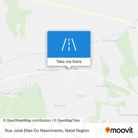 Rua José Elias Do Nascimento map
