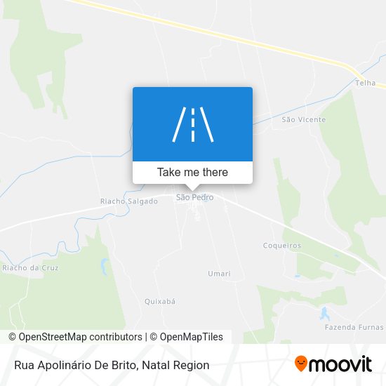 Rua Apolinário De Brito map