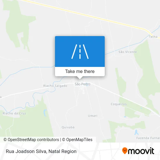 Rua Joadson Silva map