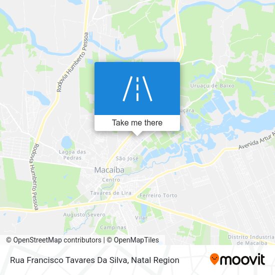 Rua Francisco Tavares Da Silva map