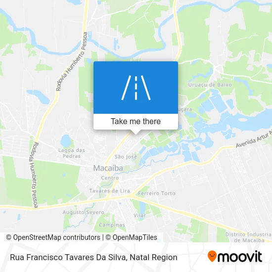 Rua Francisco Tavares Da Silva map