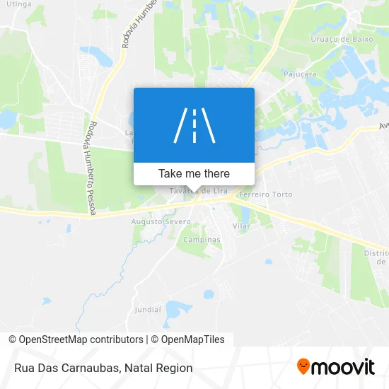 Rua Das Carnaubas map