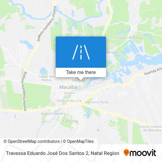 Travessa Eduardo José Dos Santos 2 map