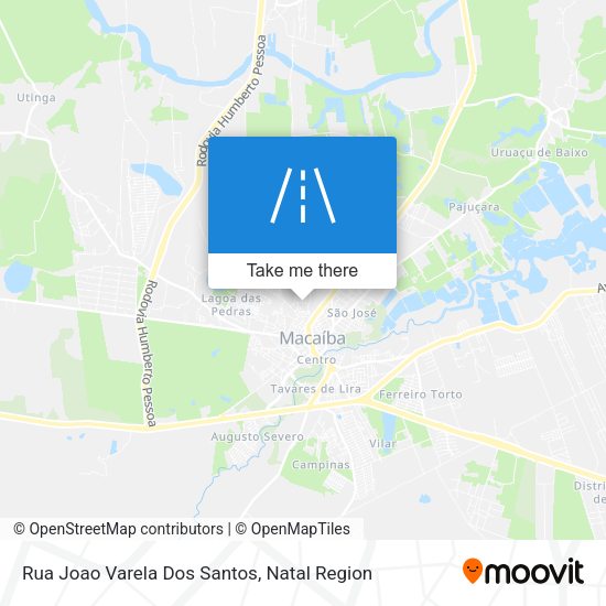 Rua Joao Varela Dos Santos map