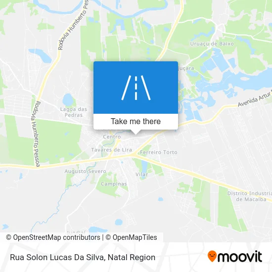 Rua Solon Lucas Da Silva map