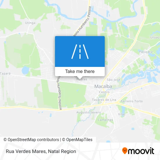 Rua Verdes Mares map