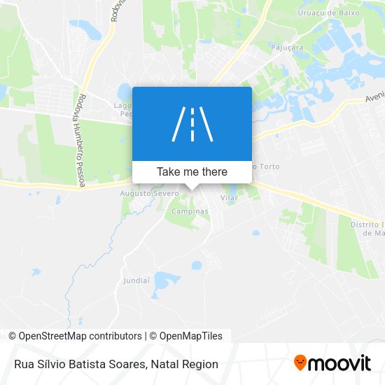 Rua Sílvio Batista Soares map