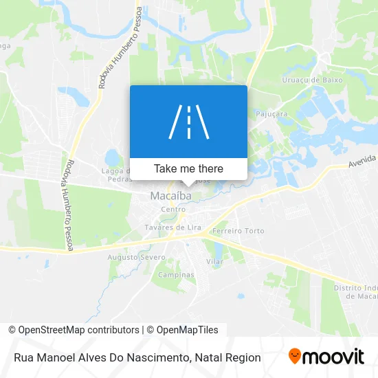 Rua Manoel Alves Do Nascimento map