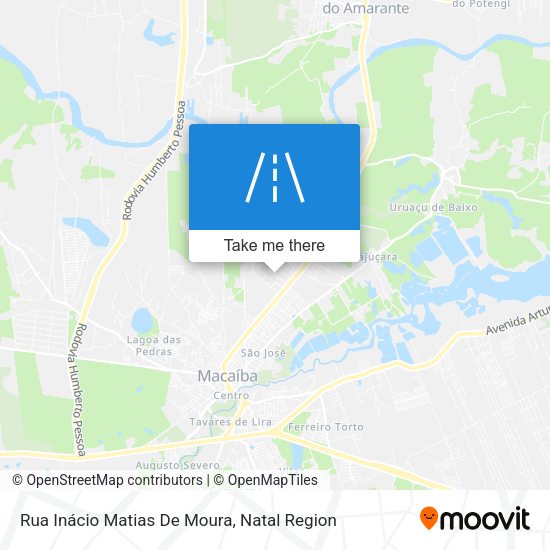 Rua Inácio Matias De Moura map