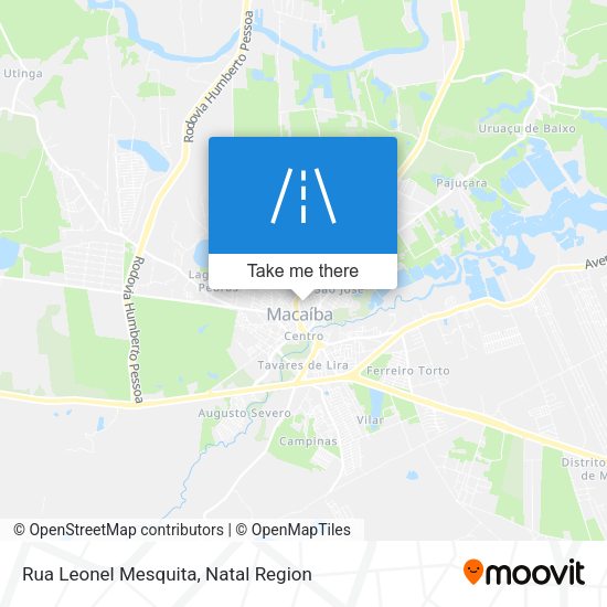 Rua Leonel Mesquita map