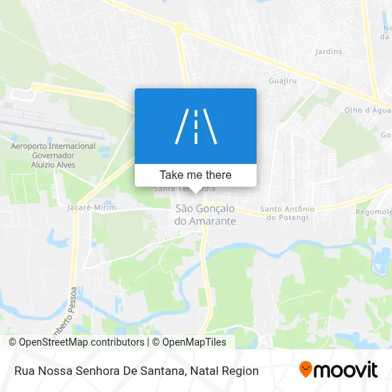 Rua Nossa Senhora De Santana map