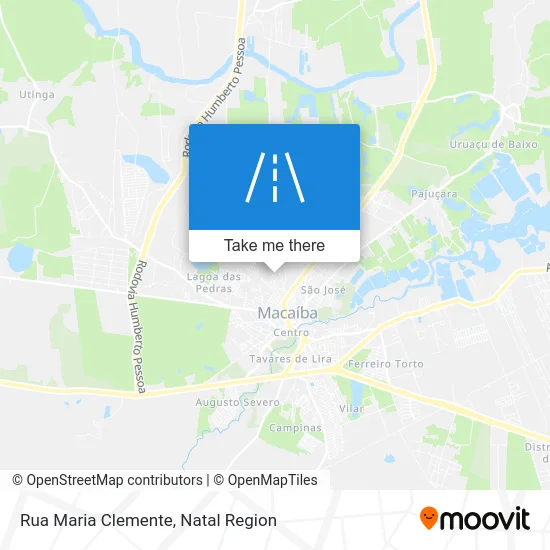 Rua Maria Clemente map