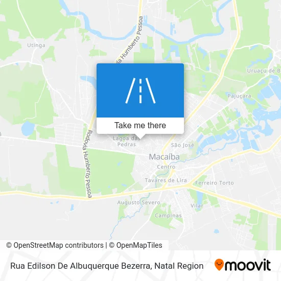 Rua Edilson De Albuquerque Bezerra map