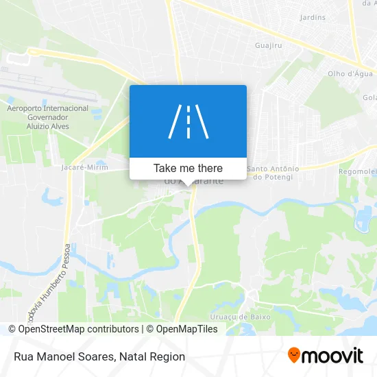 Rua Manoel Soares map
