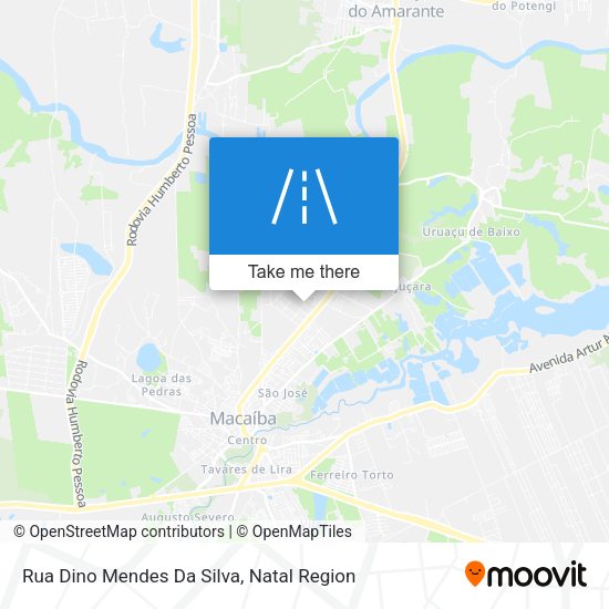 Rua Dino Mendes Da Silva map