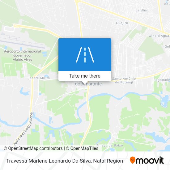 Travessa Marlene Leonardo Da Silva map