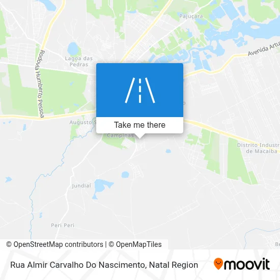 Rua Almir Carvalho Do Nascimento map