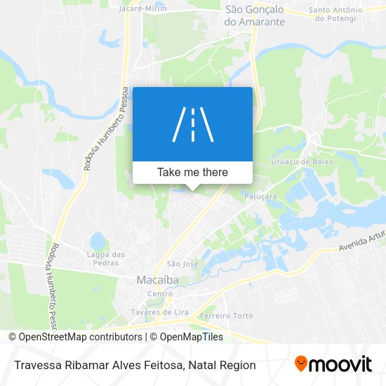 Travessa Ribamar Alves Feitosa map