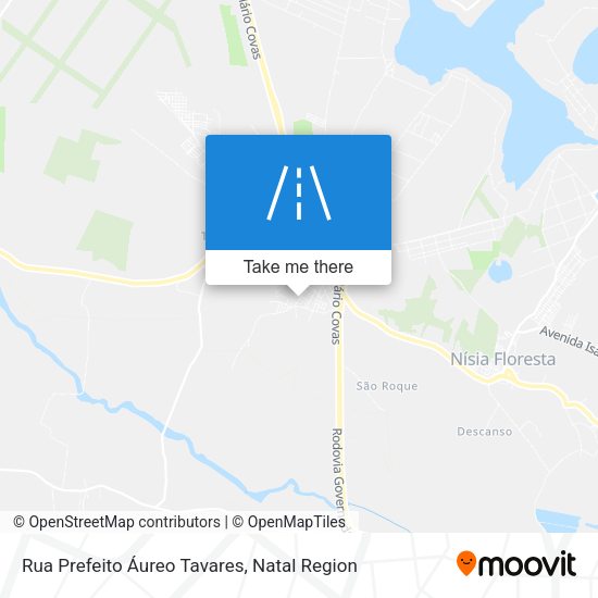 Rua Prefeito Áureo Tavares map