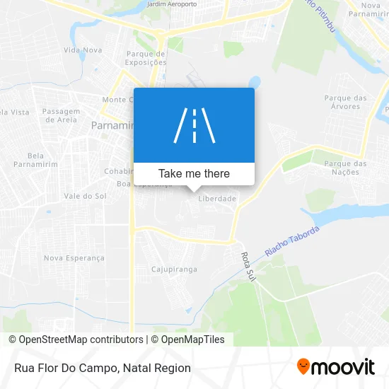 Rua Flor Do Campo map