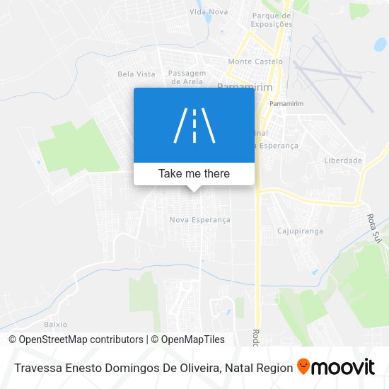 Travessa Enesto Domingos De Oliveira map