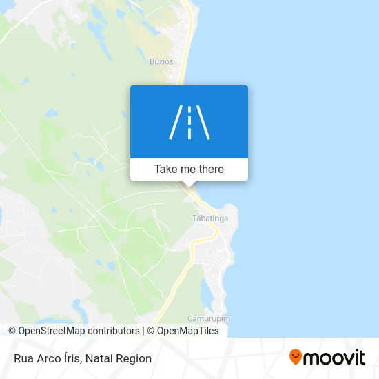 Rua Arco Íris map