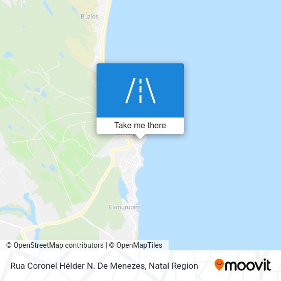 Rua Coronel Hélder N. De Menezes map