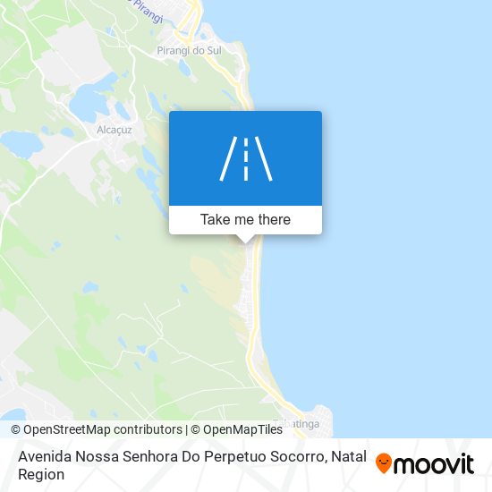 Avenida Nossa Senhora Do Perpetuo Socorro map