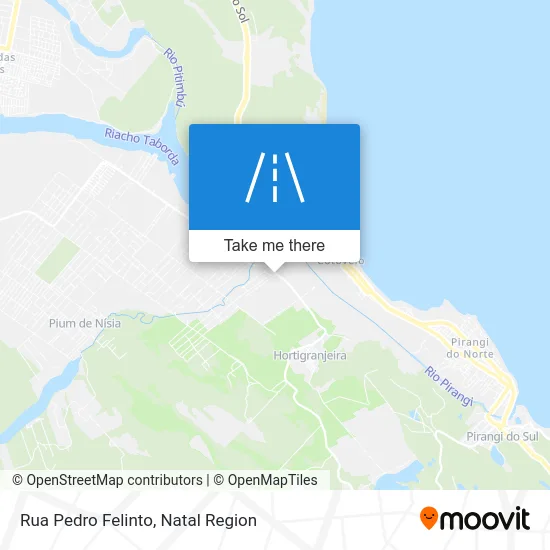 Rua Pedro Felinto map