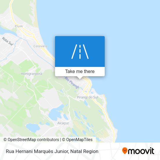 Rua Hernani Marquês Junior map