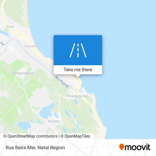 Rua Beira Mar map