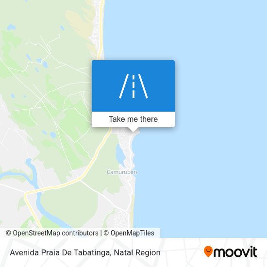 Avenida Praia De Tabatinga map