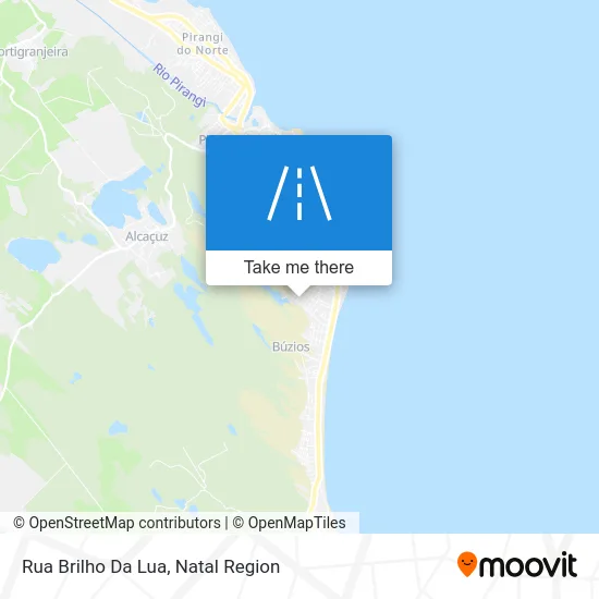 Rua Brilho Da Lua map