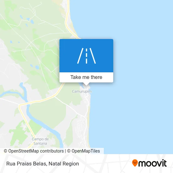 Rua Praias Belas map