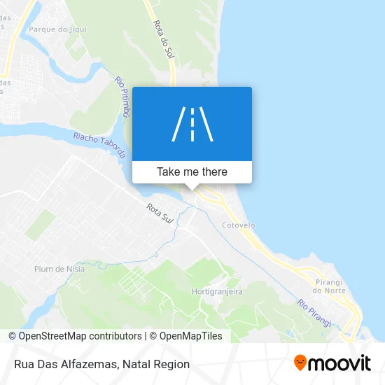 Rua Das Alfazemas map