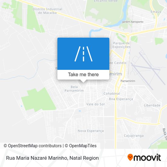 Rua Maria Nazaré Marinho map