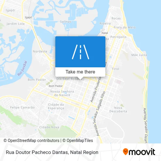 Rua Doutor Pacheco Dantas map