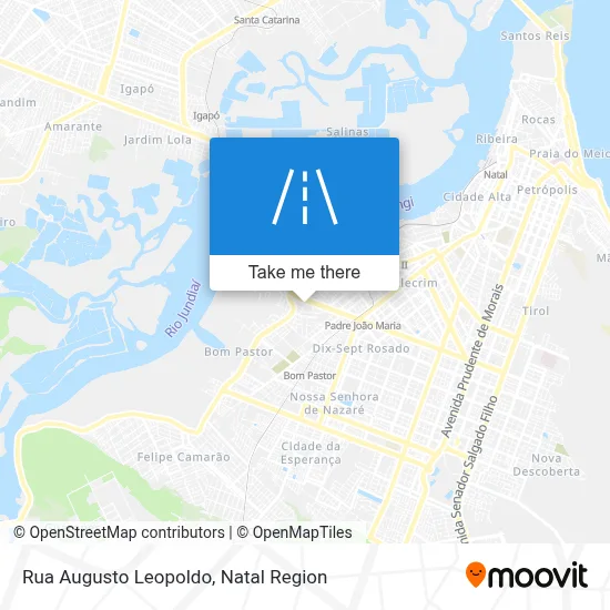 Rua Augusto Leopoldo map