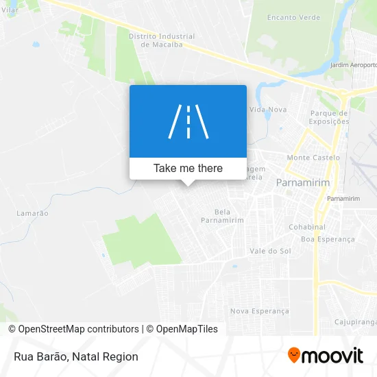 Rua Barão map