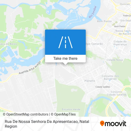 Rua De Nossa Senhora Da Apresentacao map