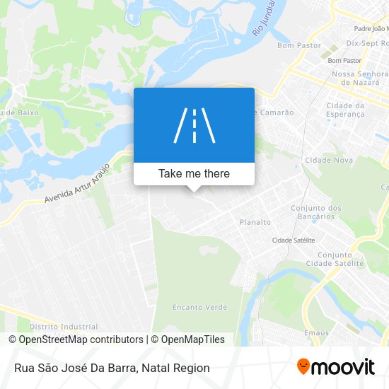 Rua São José Da Barra map