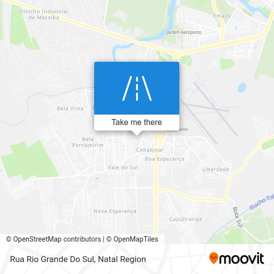 Rua Rio Grande Do Sul map