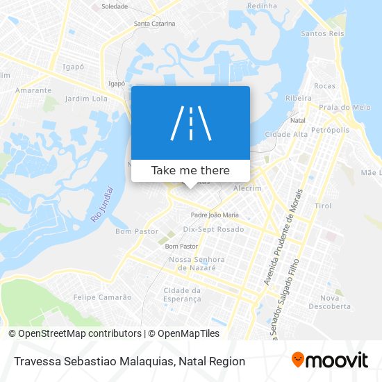 Travessa Sebastiao Malaquias map