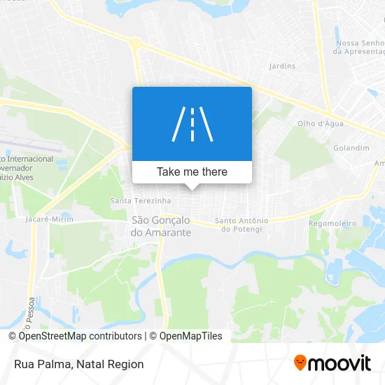 Rua Palma map