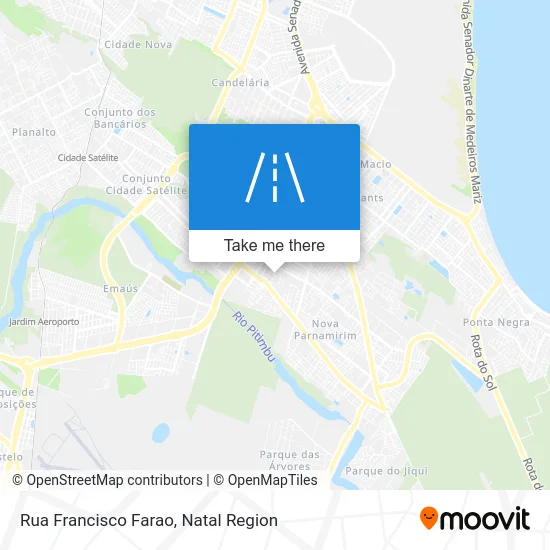 Rua Francisco Farao map