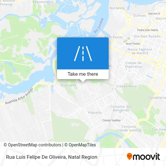 Rua Luis Felipe De Oliveira map