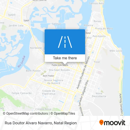 Rua Doutor Alvaro Navarro map