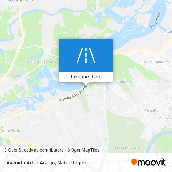 Avenida Artur Araújo map