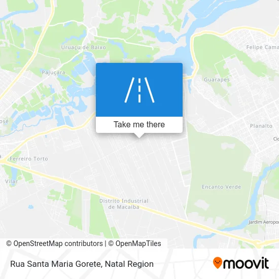 Rua Santa Maria Gorete map