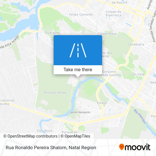 Rua Ronaldo Pereira Shalom map